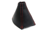 Automatic Shift Boot Cover for Mitsubishi Lancer (2008–2016) Red Stitch