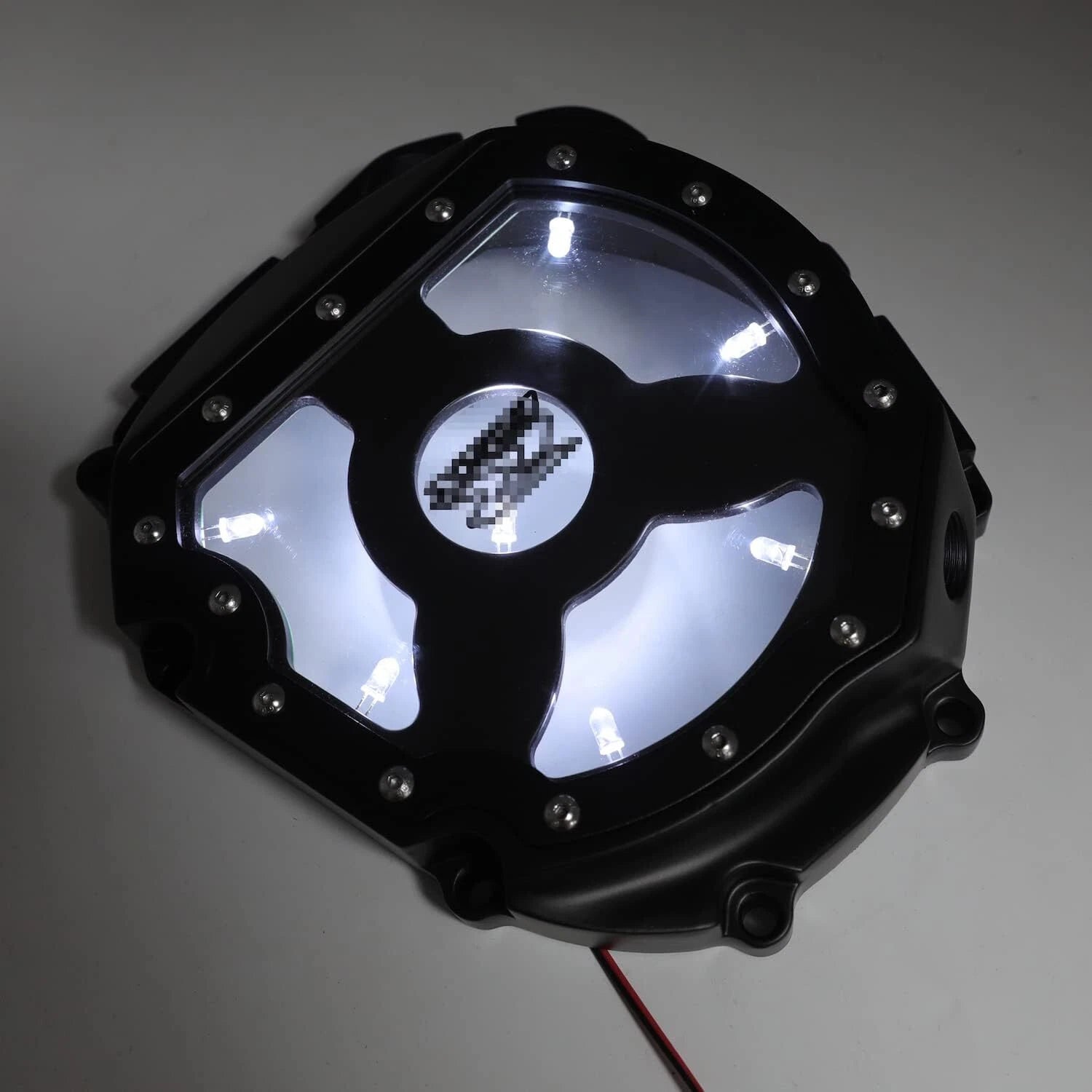 Black Engine Stator Clutch with White LED for Suzuki GSXR600 750 1000 (2001–2005)
