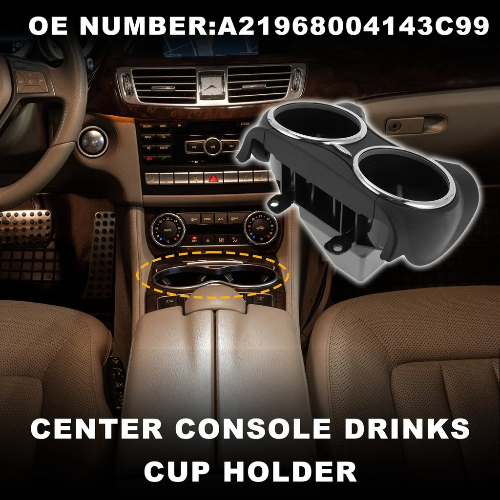 Cup Holder for Mercedes Benz W219 (2005-2010) - Practical Drink Holder