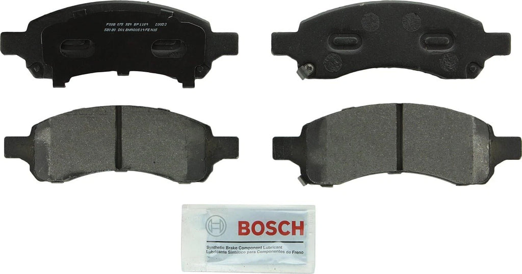 Front Brake Kit 325mm Disc Rotors & Bosch Pads for Buick Chevy GMC Saab