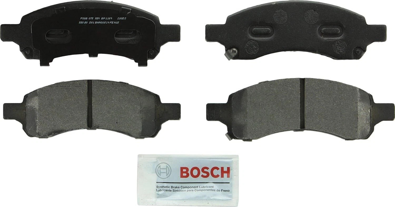 Front Brake Kit 325mm Disc Rotors & Bosch Pads for Buick Chevy GMC Saab