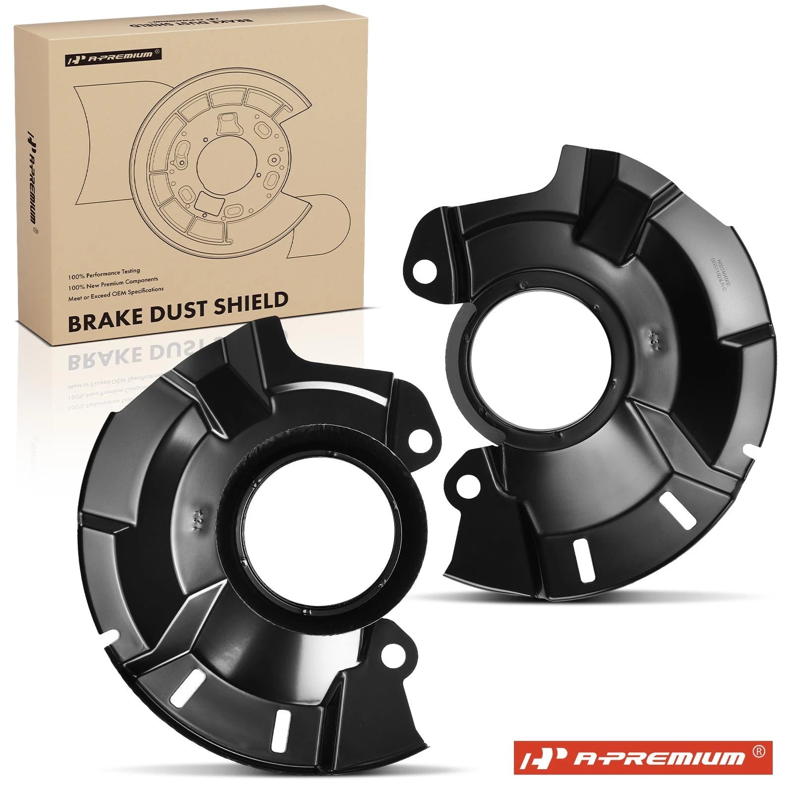 2Pcs Brake Dust Shield for Hyundai Accent (2010–2022) Kia Rio