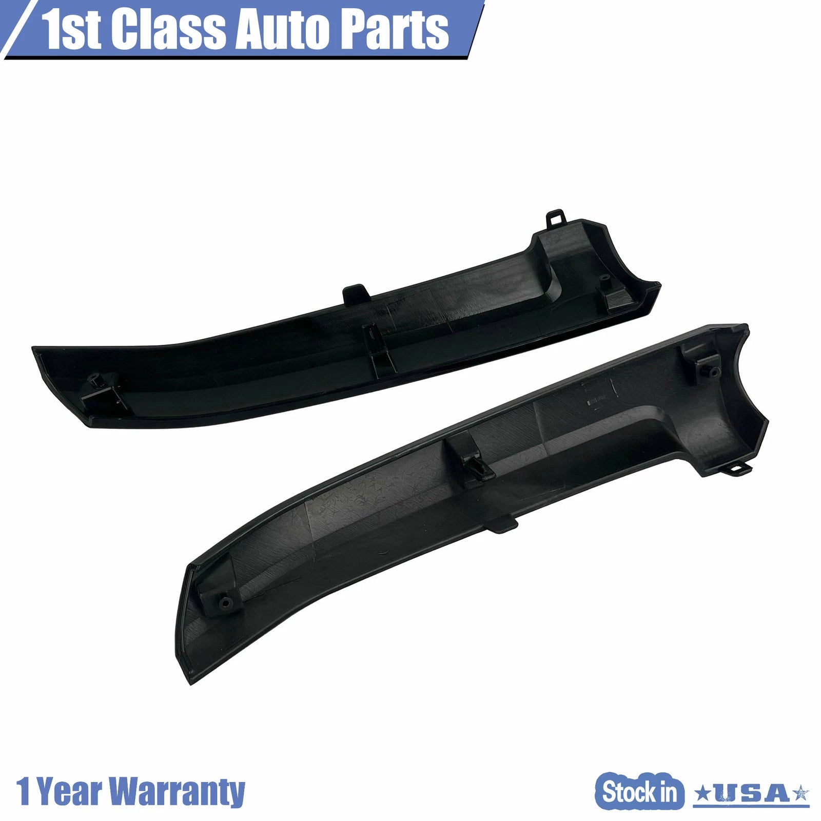 Front Grille Molding Kit for Subaru Impreza (2012–2014) Glossy Black Trim