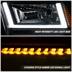 U-LED DRL Sequential Turn Signal Headlights for RAM 1500 (2009–2024)