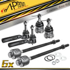 6X Front Ball Joint & Tie Rod End for Chevy Silverado 1500 GMC Sierra (2007–2018)