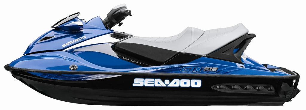 Seat Cover for Seadoo GTX (2007–2009) - Gray/Black, Blacktip
