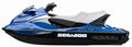Seat Cover for Seadoo GTX (2007–2009) - Gray/Black, Blacktip