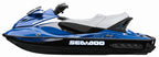 Seat Cover for Seadoo GTX (2007–2009) - Gray/Black, Blacktip