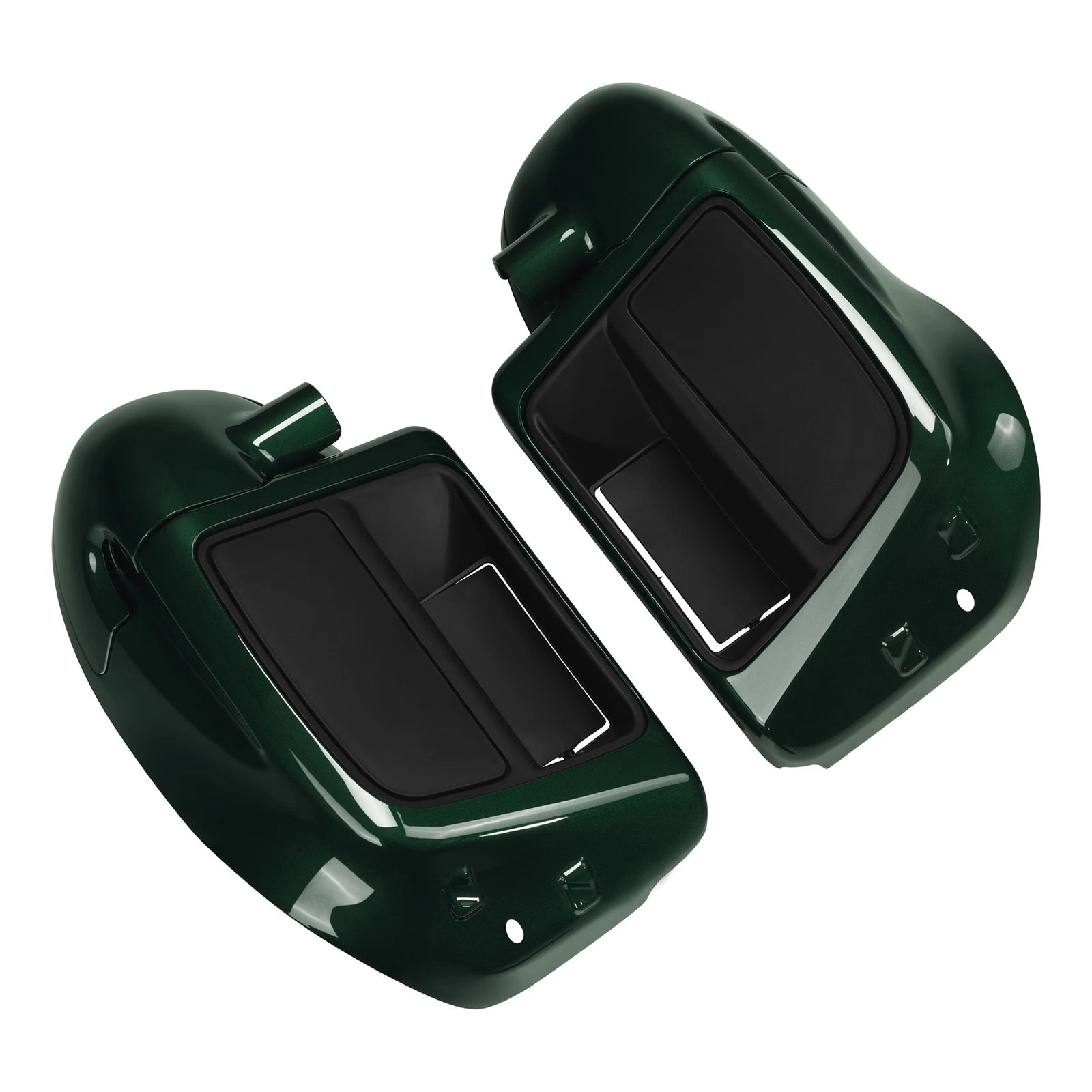 Lower Vented Fairings for Harley Touring Road Glide (2014–2025) Deep Jade Pearl