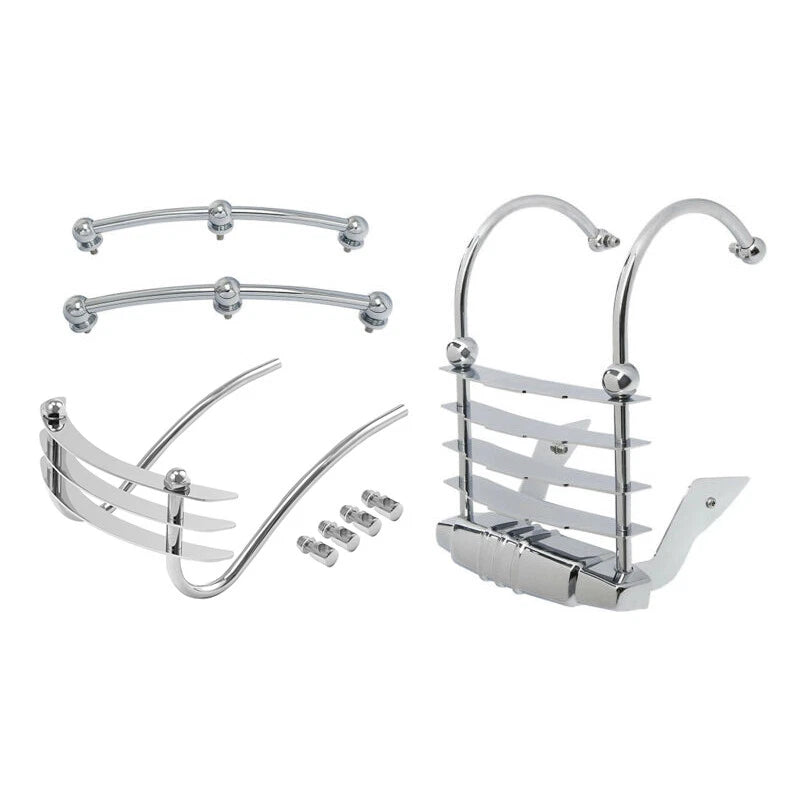 Front Spear Trim / Rear Fender Bumper Cheese Grater for Harley FLSTS (1997–2003)