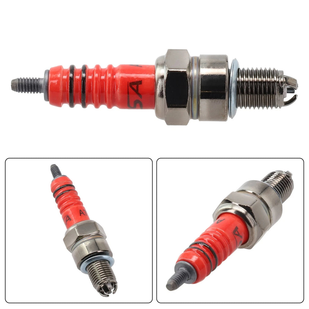 3X A7TC Spark Plugs for 50CC-150CC ATV Motorcycle