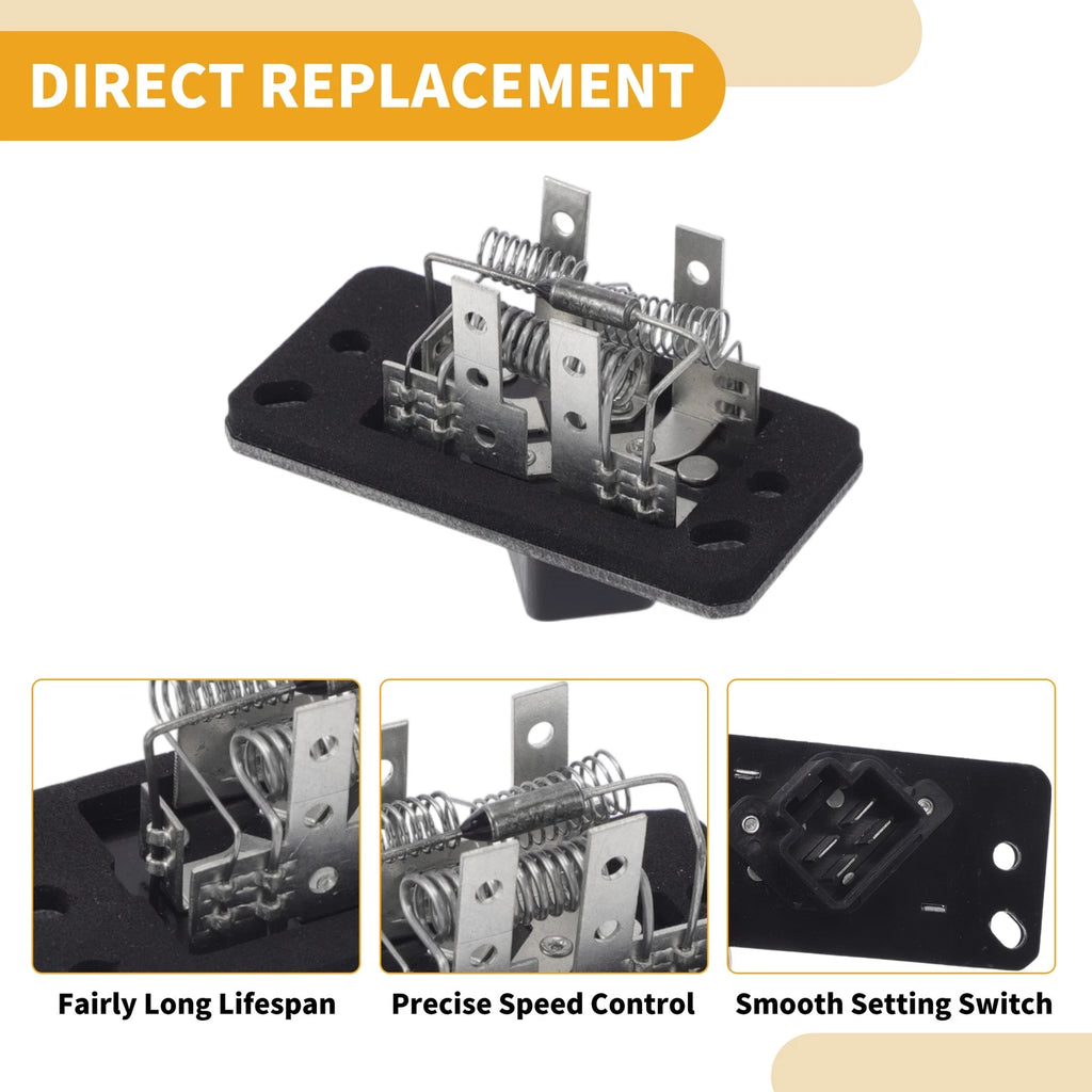 HVAC Blower Motor Resistor for Ford (2000–2005) No. 4F2Z19A706BA