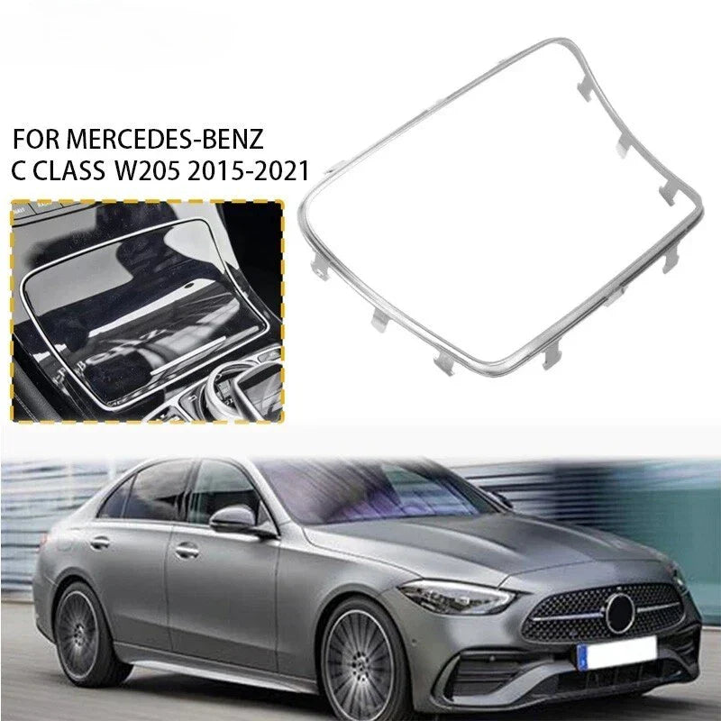 Center Console Cup Holder Frame Trim for Mercedes GLC C Class (2015–2023)