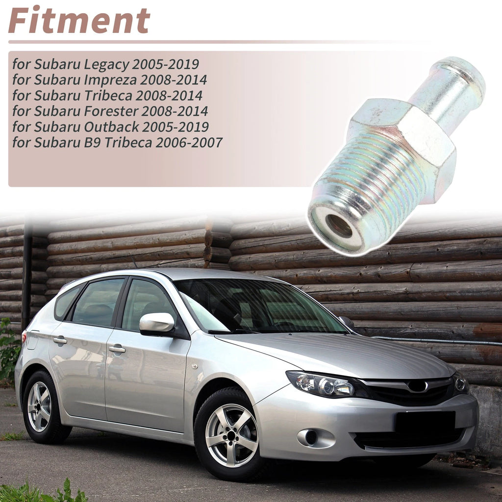 PCV Valve for Subaru Legacy (2005–2019) 11810AA100/045-0476 Metal Silver Tone