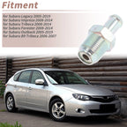 PCV Valve for Subaru Legacy (2005–2019) 11810AA100/045-0476 Metal Silver Tone