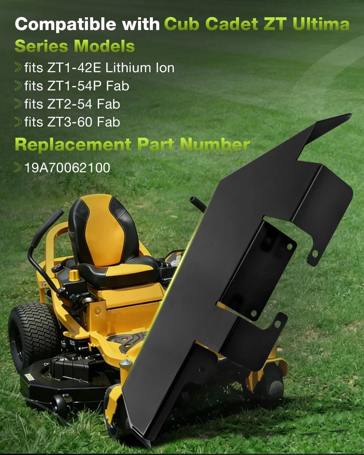 Steel Fender Set for Cub Cadet Ultima Series ZT1 ZT2 ZT3 (2019–2023)
