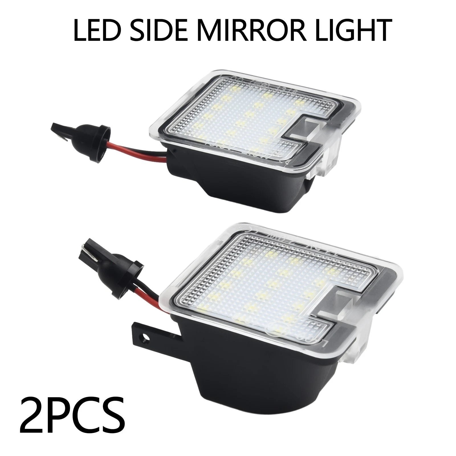 Side Mirror Lights for - Bright White, Direct Replacement