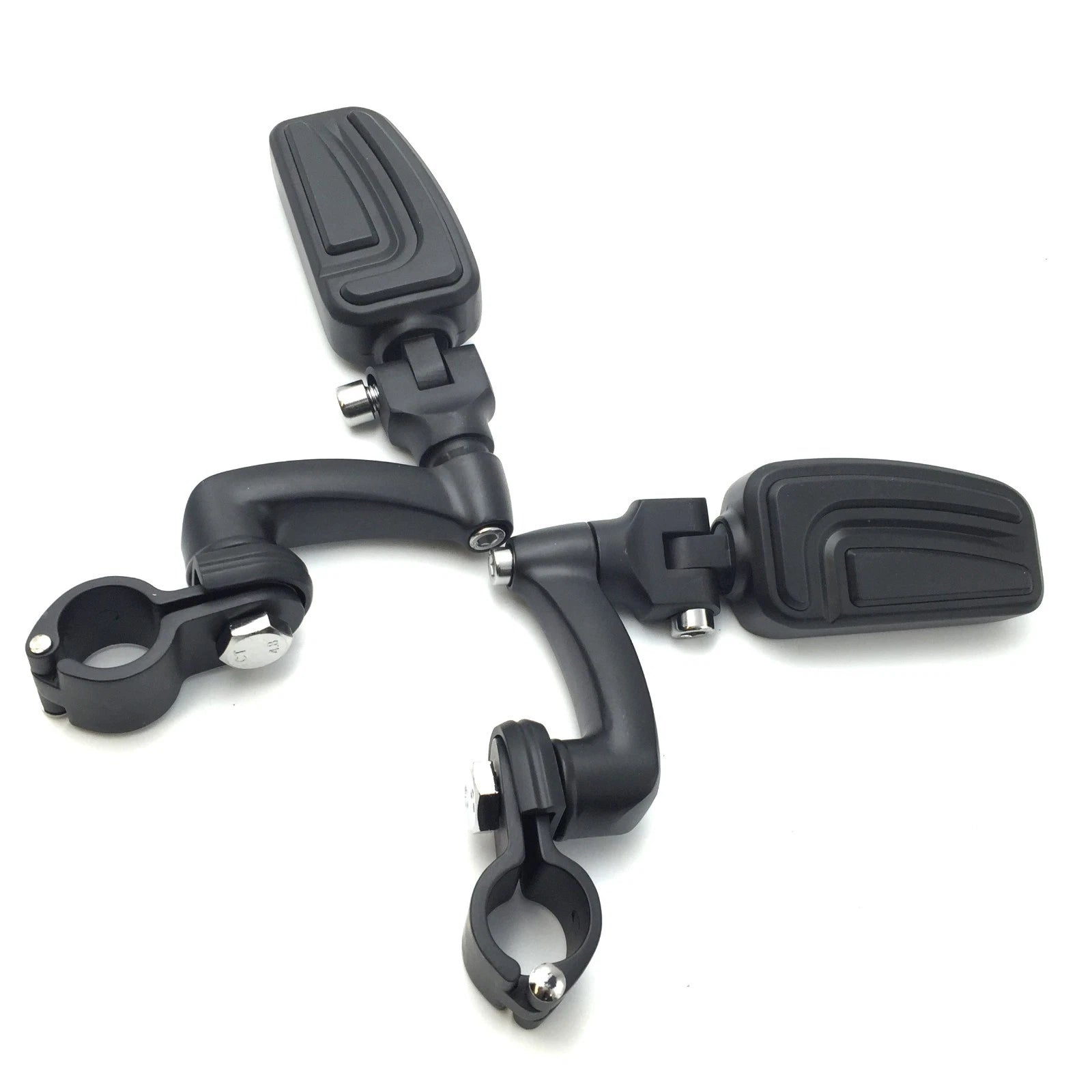 Adjustable AirFlow Footrest for Yamaha V-Star, Roadstar, Suzuki Boulevard (1.5")