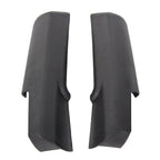 Pair Black Tow Mirror Cover Caps for Dodge RAM (2011–2019)