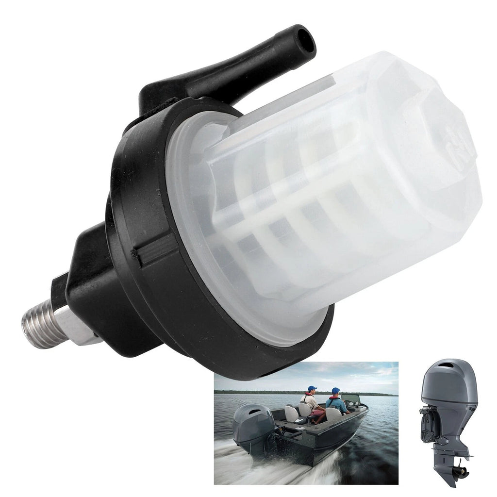 Fuel Filter Assy 61N-24560-10-00 for Yamaha 9-70hp, Suzuki 25-65hp (1970–2023)