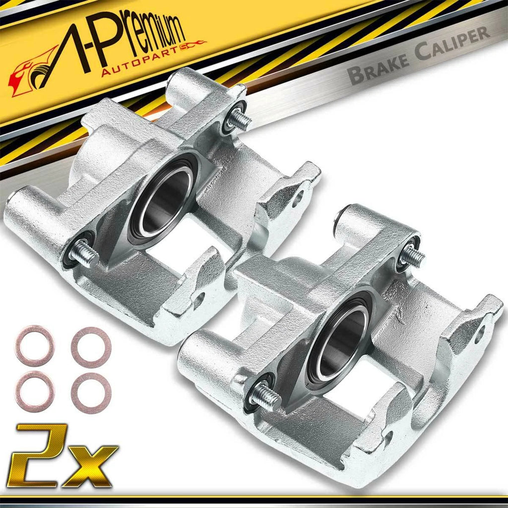 Pair Front Brake Calipers for Chevy Cavalier Buick Pontiac Oldsmobile