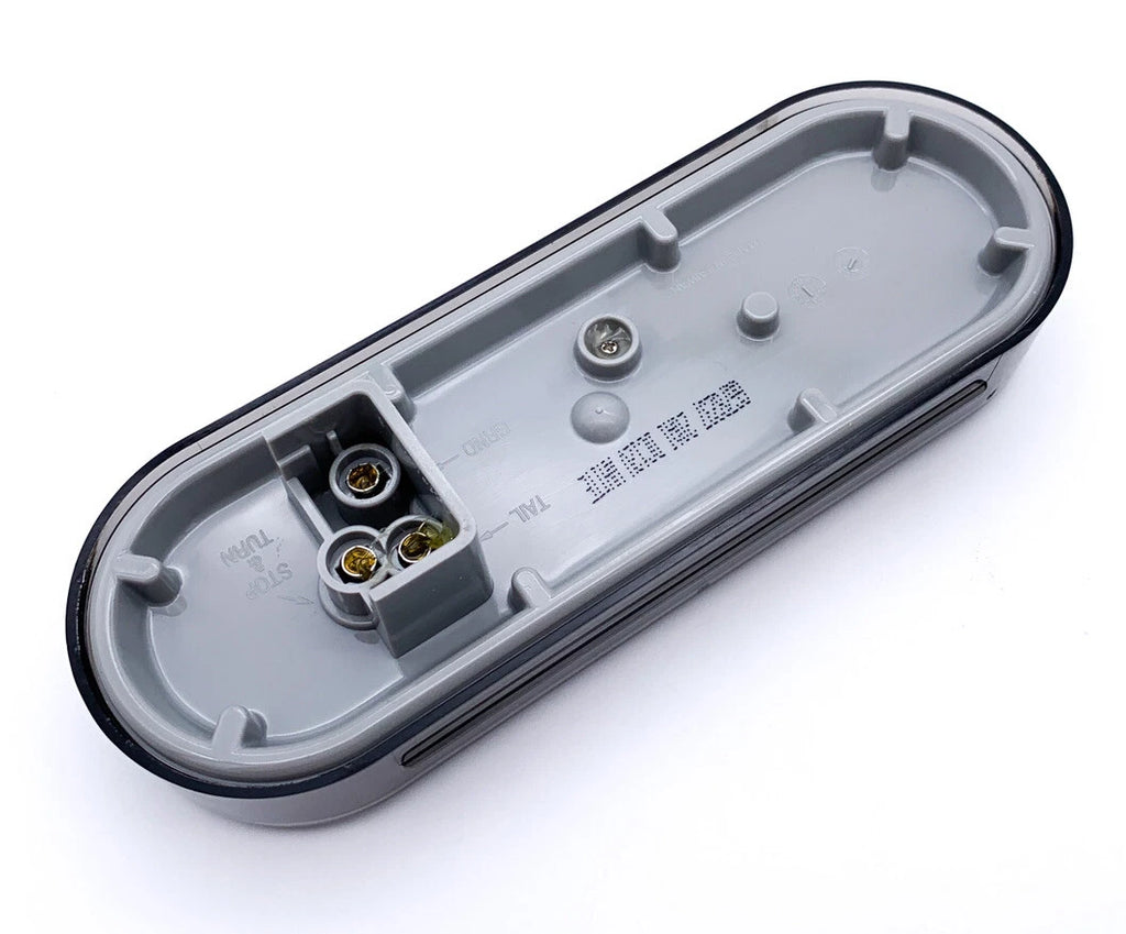 LED Reverse Backup Light 6 Inch Smoked Lens Replacement for Semi Trucks (—)