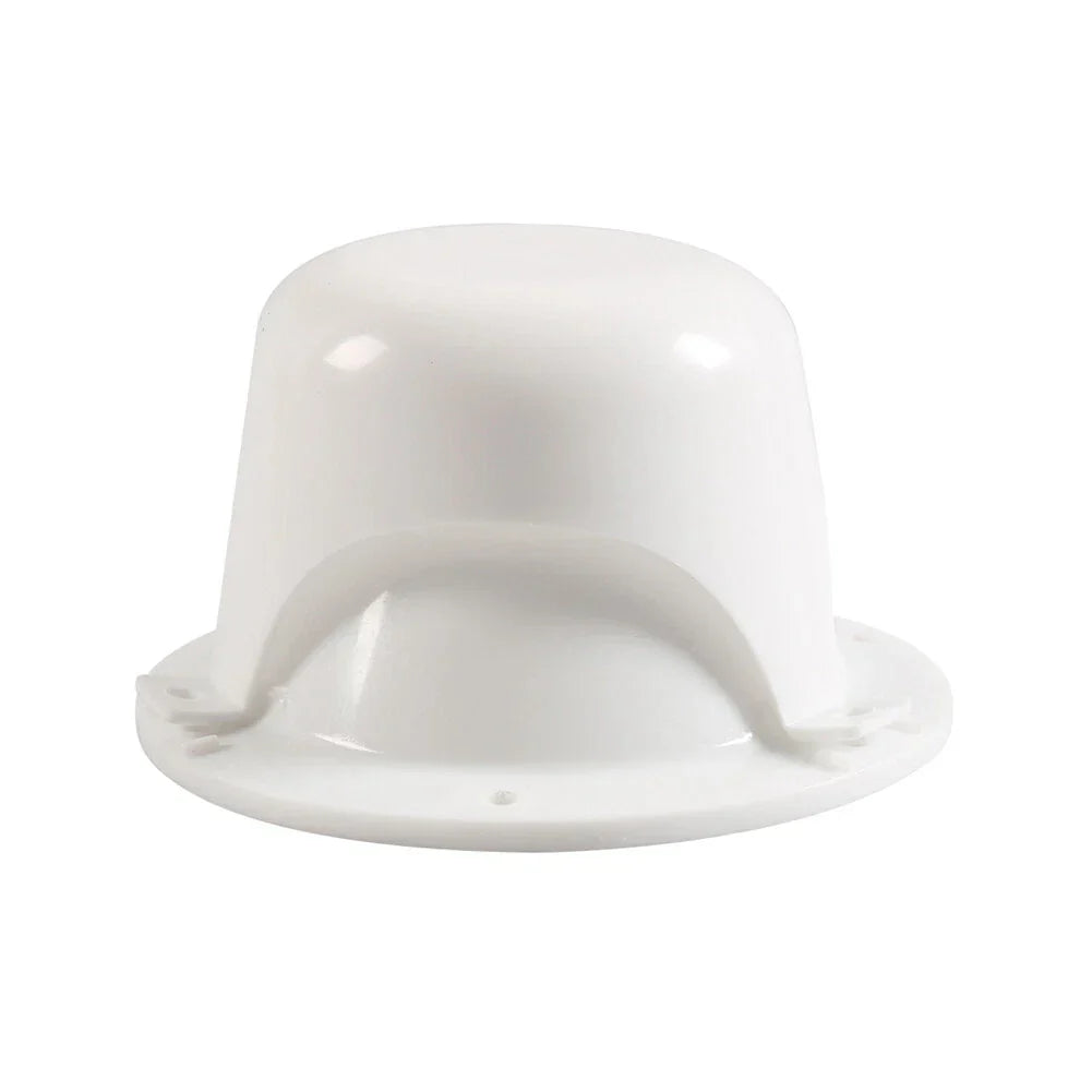 White Plastic RV Plumbing Vent Cap Roof Cover for Trailer Camper