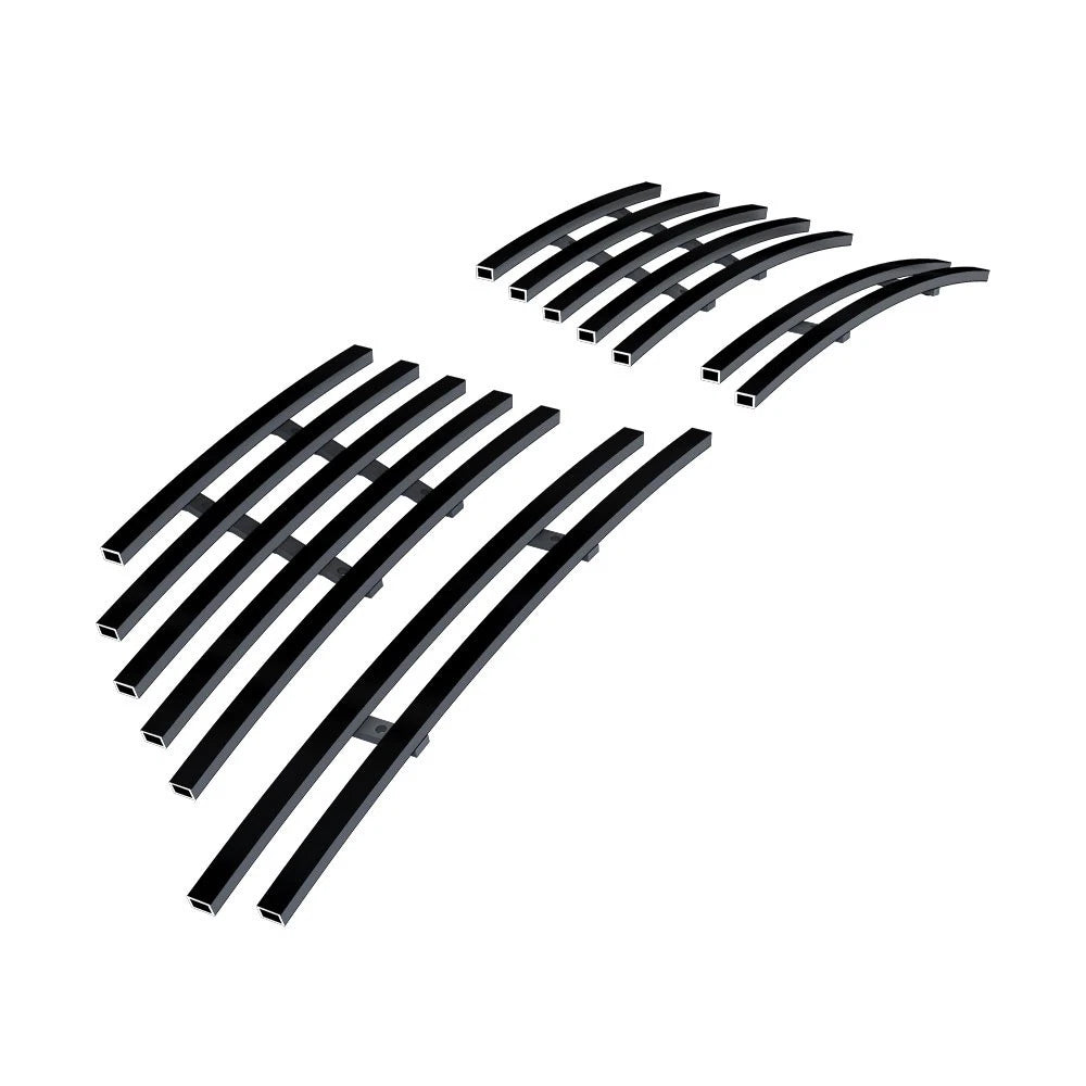 Fog Light Cover for Ford Mustang GT (2013–2014) Stainless Black Billet Grill Insert