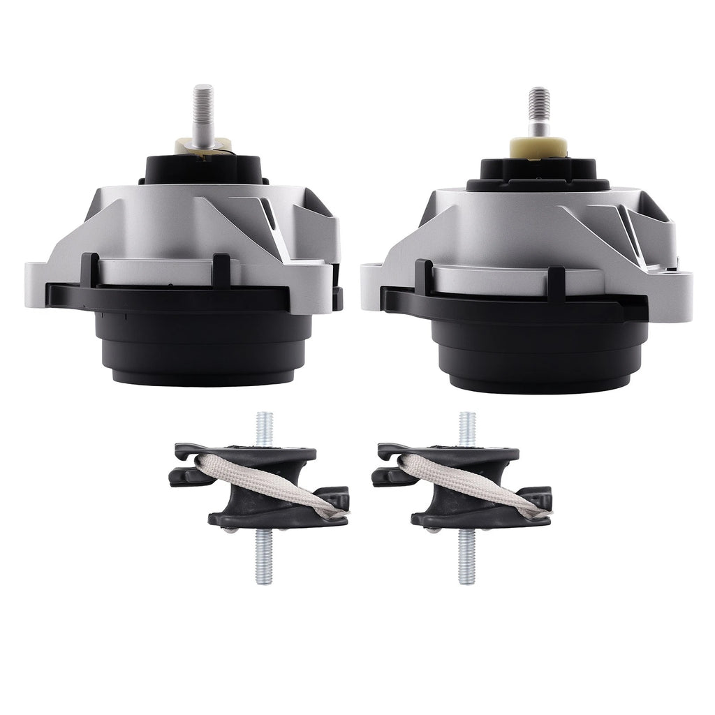 Set of 4 Motor Mounts for BMW X3 X4 xDrive (2013–2018)