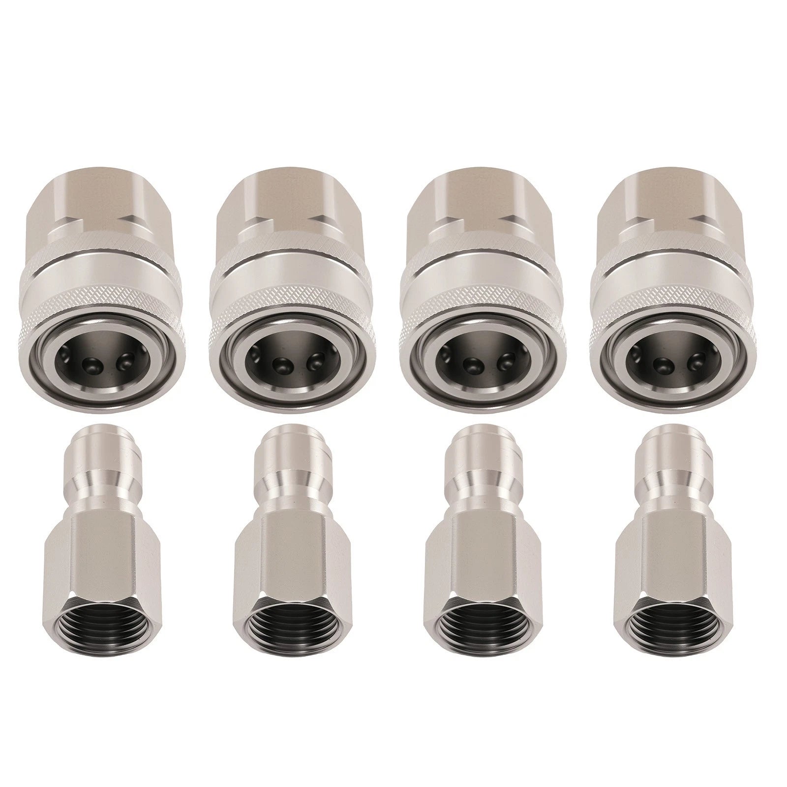 Set of 4 Quick Pressure Washer Adapters for Telescoping Wand