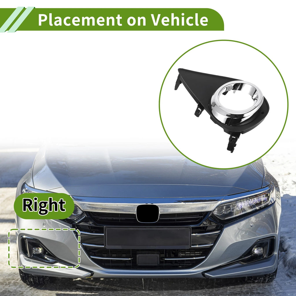 1 Pc Fog Light Grill for Toyota Yaris (2015–2017) No. 520300D050
