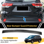 Bumper Guards for Toyota Highlander (2014–2019) Titanium Tone 1 Pc