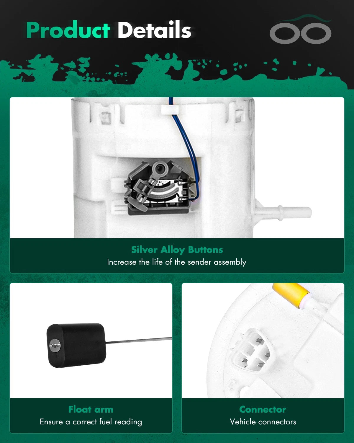 Fuel Pump Module Assembly for Hyundai Santa Fe (2007–2009)