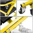 2-in-1 Rolling Creeper for Universal Use (40"x 4.7"x 17.3", 330lbs Capacity)
