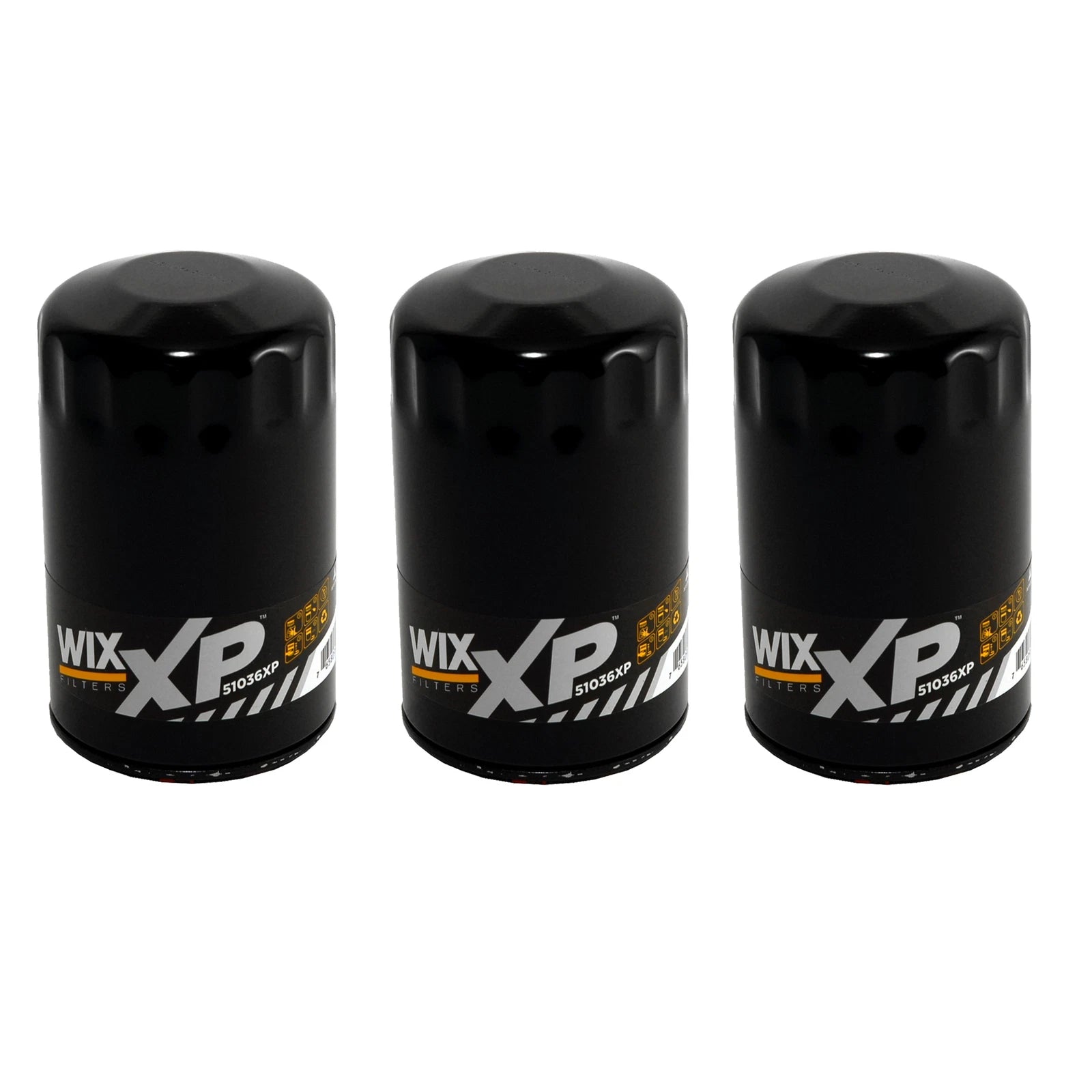 Set of 3 Engine Oil Filters for Cadillac Chevrolet GMC Isuzu Pontiac (All Years)