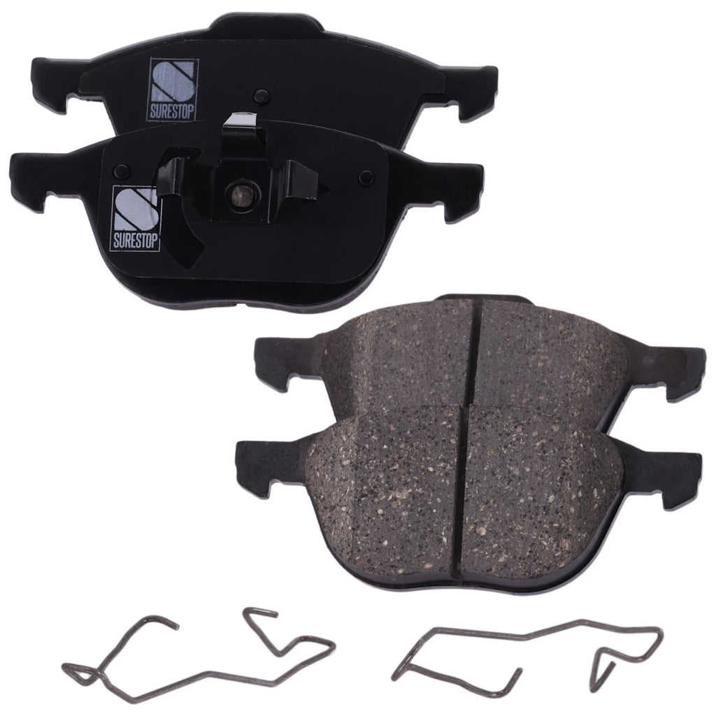 Front Brake Disc and Pad Kit for Volvo S40 (2004–2011) Ceramic