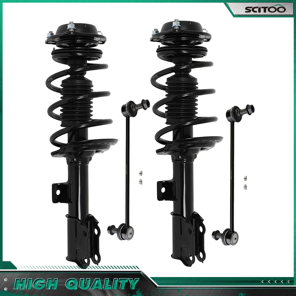 Front Struts & Spring + Sway Bar for Hyundai Elantra (2011–2016)