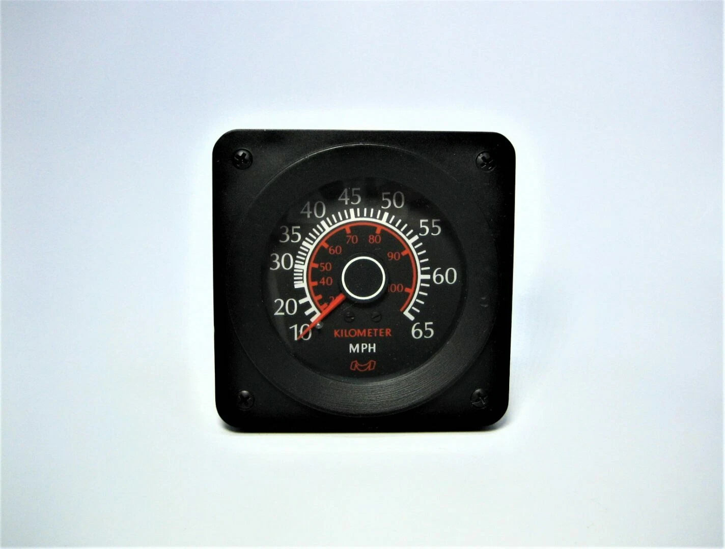Square 4" Black Face Gauge 0-65 MPH for Medallion 4522 (Fits )