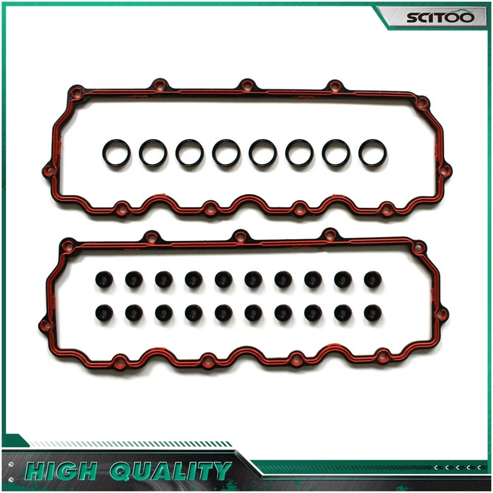 Valve Cover Gasket Set for Ford F-250 F-350 F-550 E-350 V8 6.0L (2003–2007)