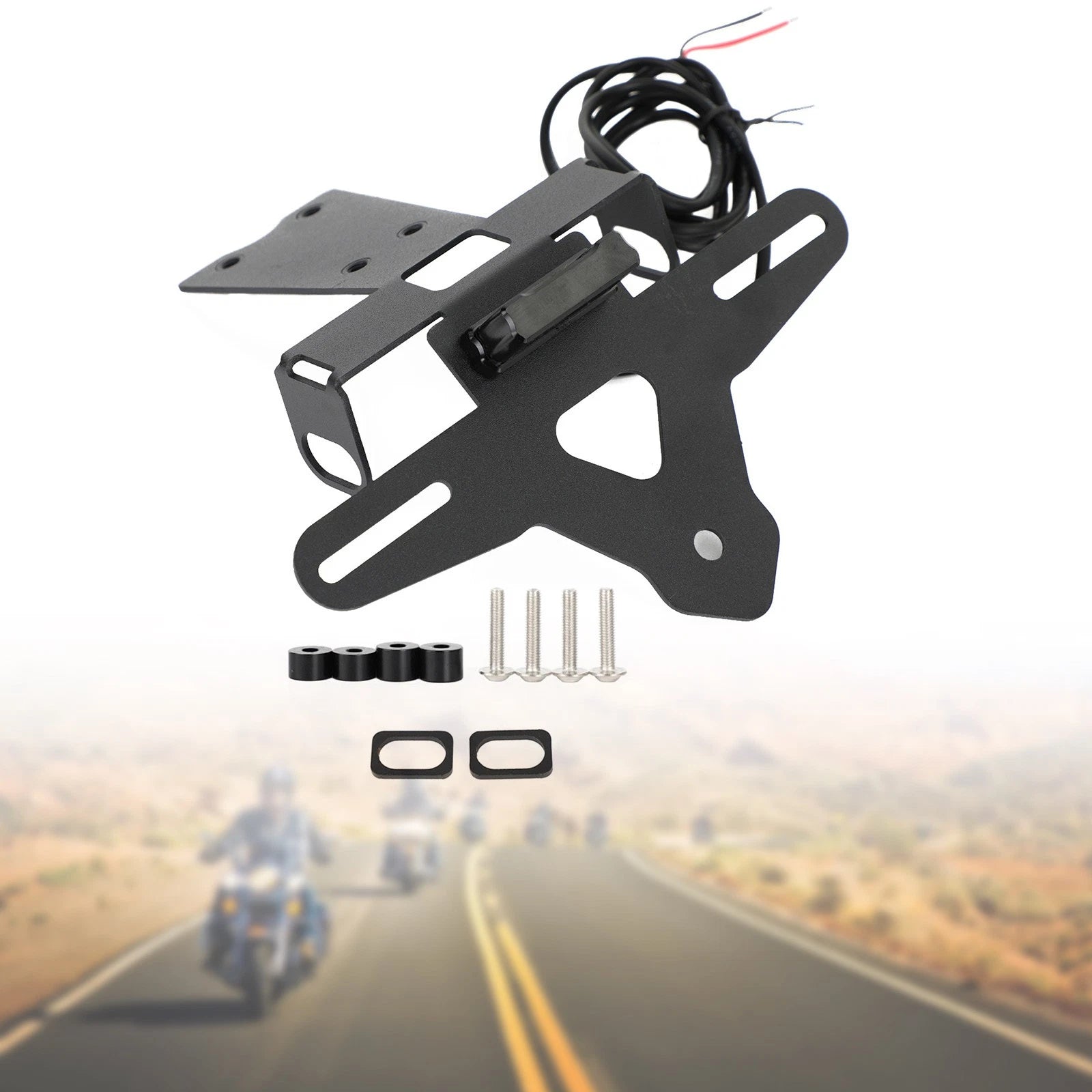 License Plate Holder Frame Bracket for Honda CBR500R (2019–2021)