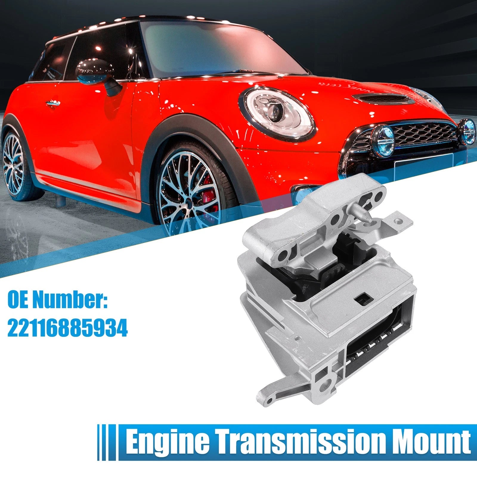 Front Right Engine Motor Mount for BMW X1 2.0L (2016–2021) No.22116885934