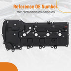 Black Plastic Valve Cover for Toyota Tacoma 2.7L (2016–2021) 112010C050