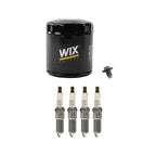 Wix Engine Oil Filter & NGK 4 Platinum Spark Plugs for PT Cruiser (2001–2010)