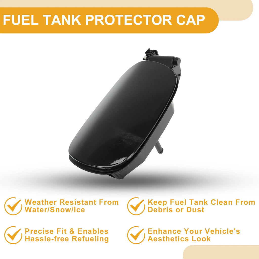 Fuel Tank Door Cap for Mercedes-Benz W205 (2014–2021) Fuel Filler Flap Black