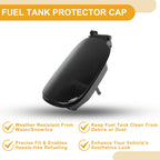 Fuel Tank Door Cap for Mercedes-Benz W205 (2014–2021) Fuel Filler Flap Black