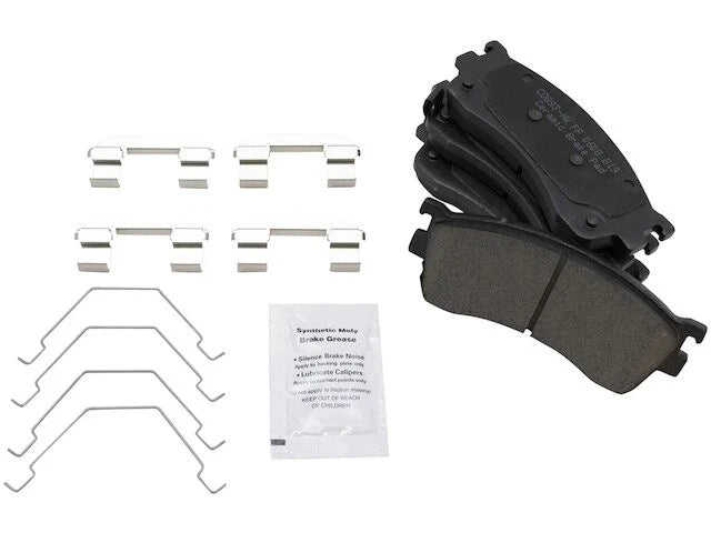 Set of 4 Front Brake Pads for Mazda Protege5 (2002–2003) CF728ZW Ceramic