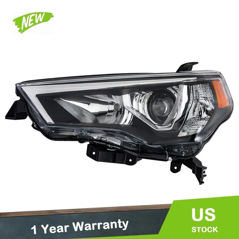 LH Headlight for Toyota 4Runner (2021–2022) Clear Lens Replacement