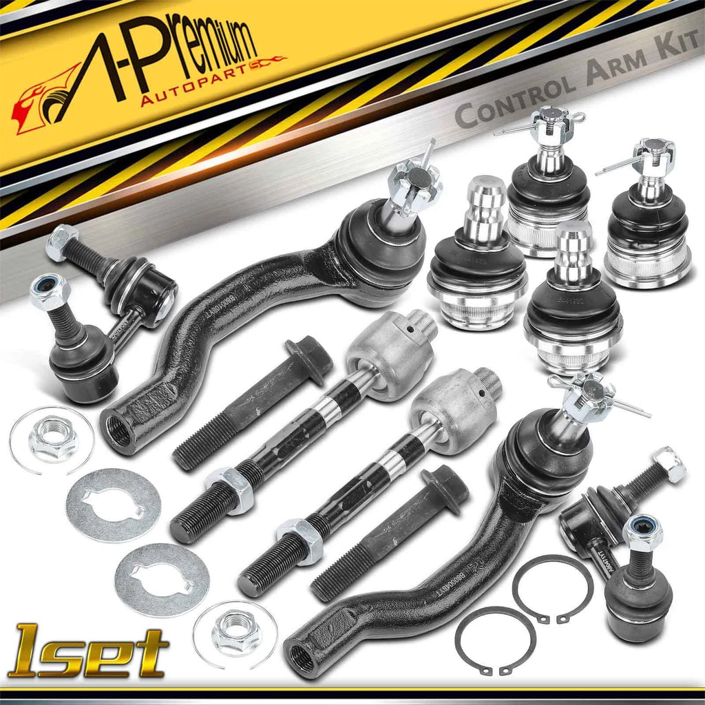10x Front Ball Joints & Sway Bar Tie Rods for Nissan Frontier Pathfinder 