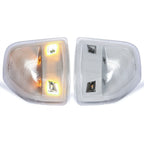 Clear LED Side Mirror Turn Signal Light for Dodge Ram 1500 2500 3500 4500 (2002–2023)