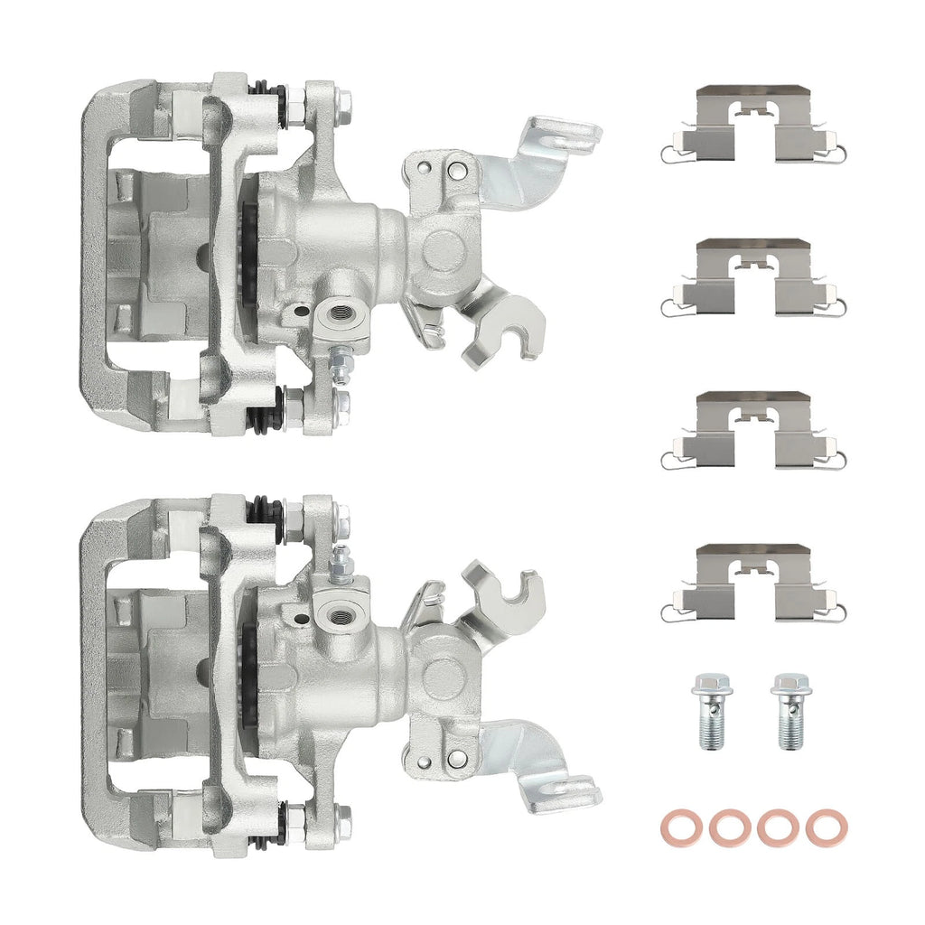 Rear L&R Pair Disc Brake Calipers for Ford Fusion (2006–2012) 18B5003 185002